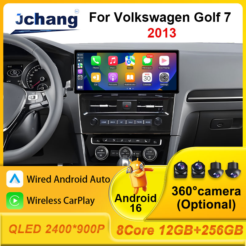 Car Accessories In India - Android 16 for Volkswagen Golf 7