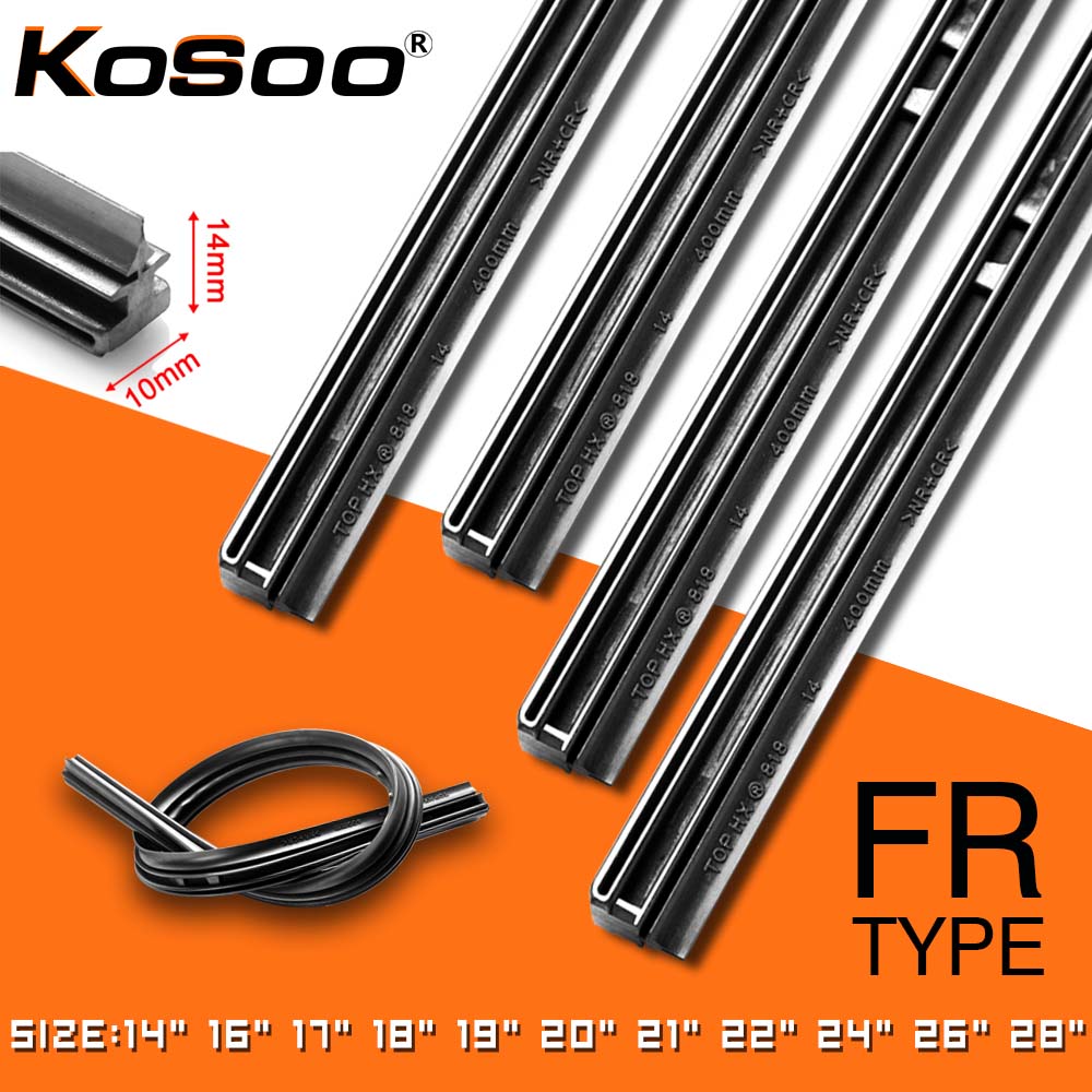 Car Accessories Tape - KOSOO 1PCS Car Wiper Blade Insert