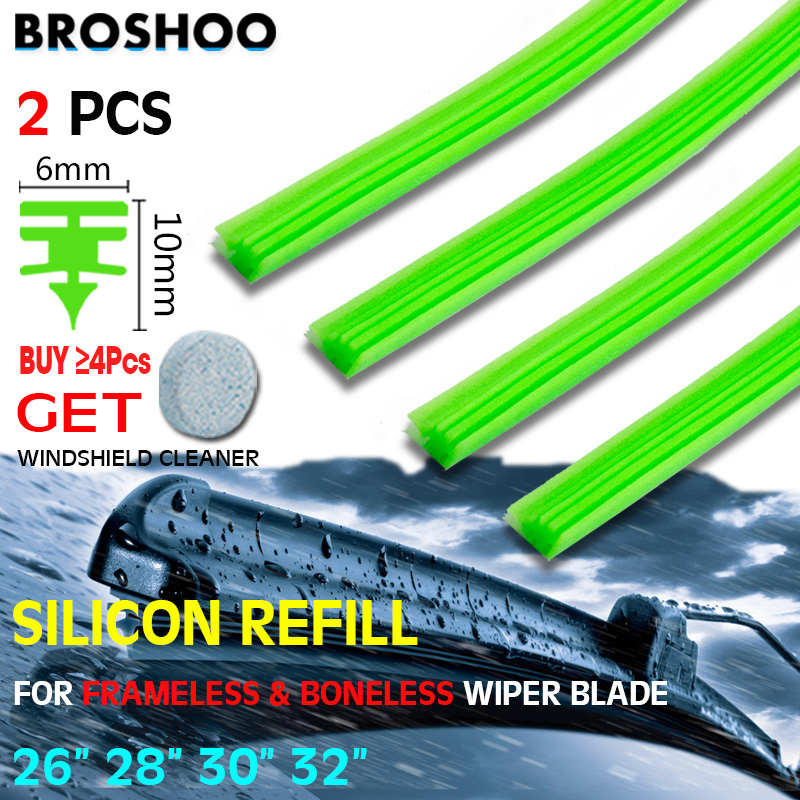 Car Accessories Tape - 2 PCS Car Wiper Blades Silica