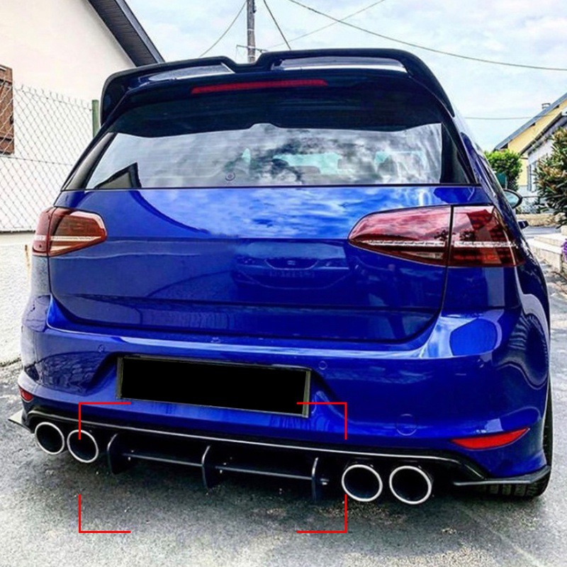 Matte Black Rear Diffuser Wind - Car Accessories Lipa review and price