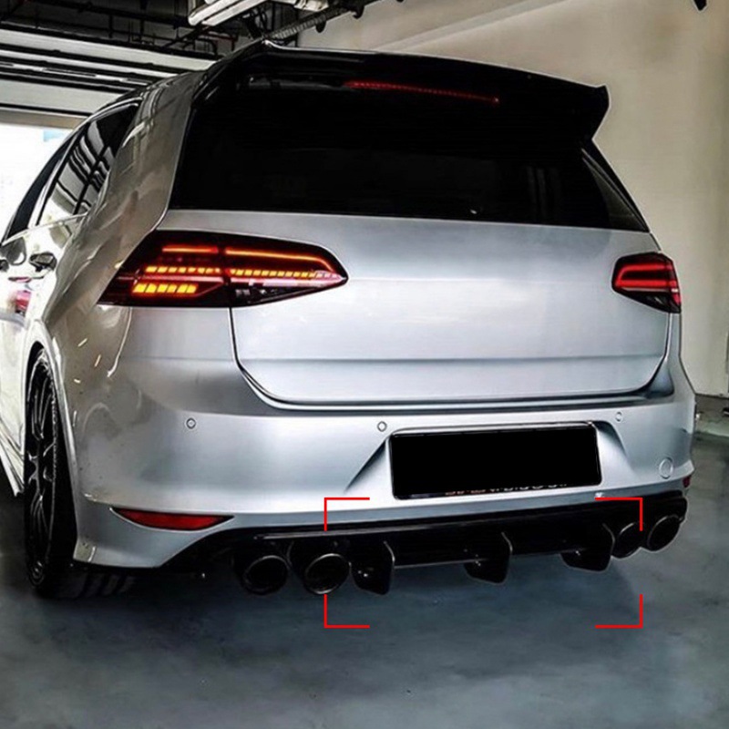 Matte Black Rear Diffuser Wind - Car Accessories Lipa review and price