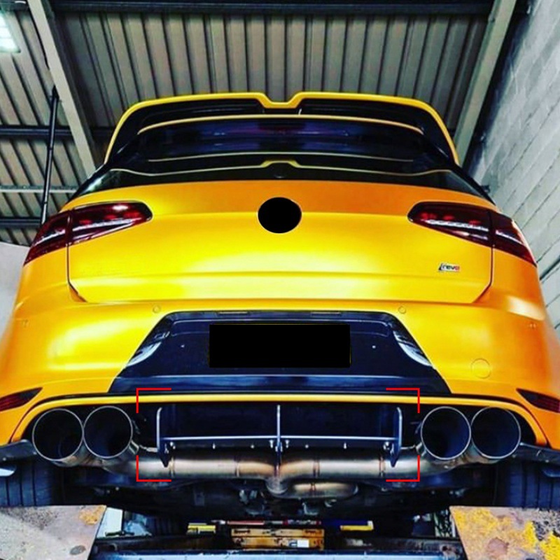 Matte Black Rear Diffuser Wind - Car Accessories Lipa review and price