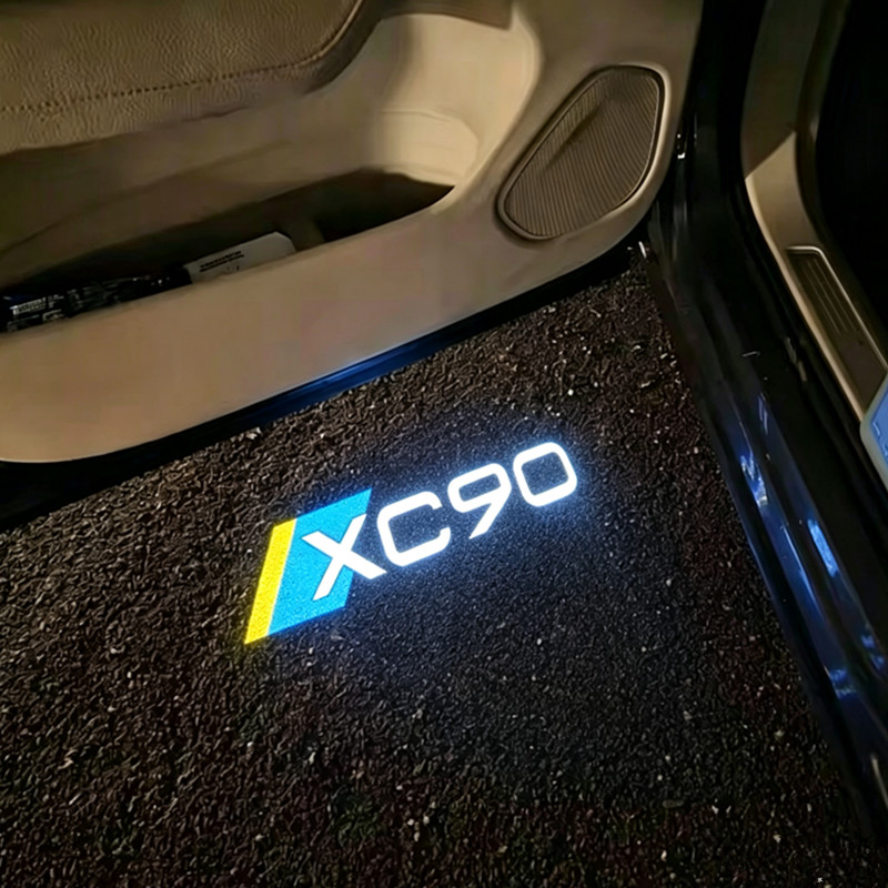 2PCS LED Car Door Welcome Warn - Volvo Car Accessories Xc90 review and price
