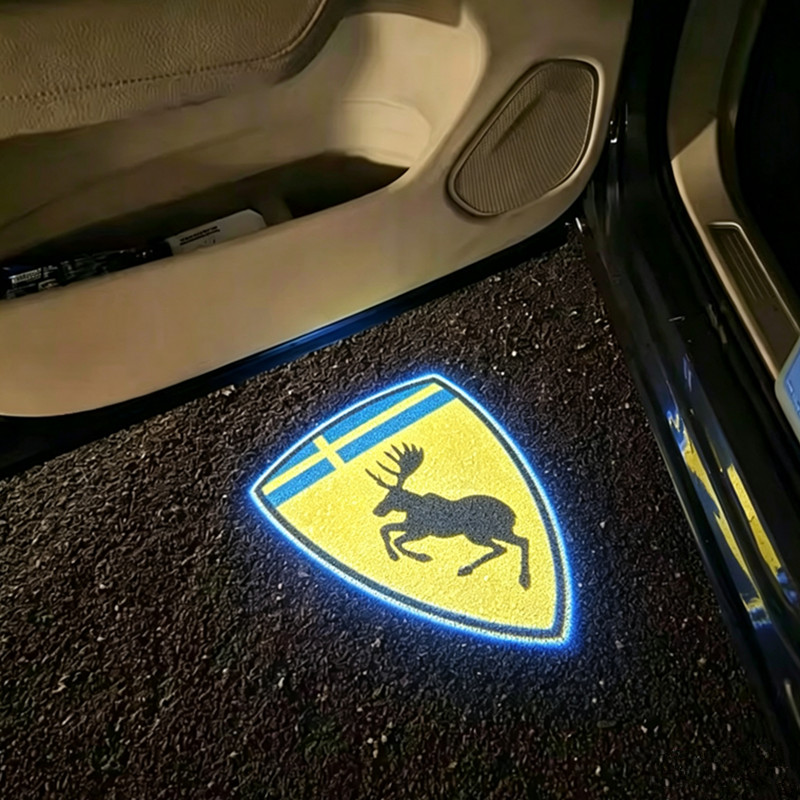 2PCS LED Car Door Welcome Warn - Volvo Car Accessories Xc90 review and price