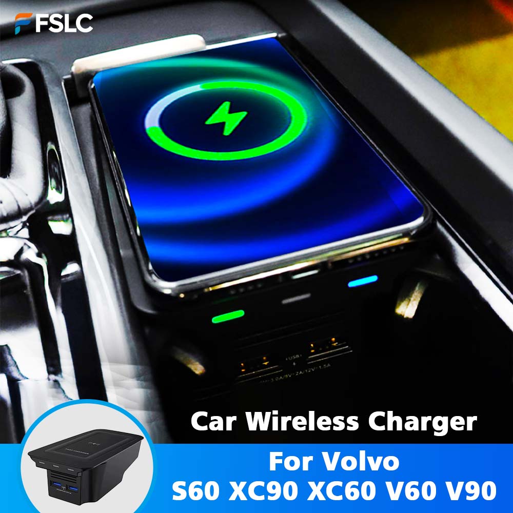 ⭐Genuine⭐ Car Wireless Charger - Volvo Car Accessories Xc90 review and price