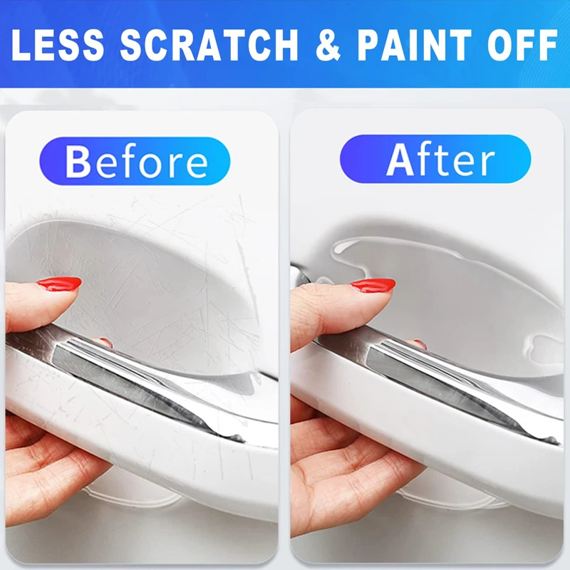 8Pcs Car Door Handle Anti-Scra - Car Accessories Tape review and price