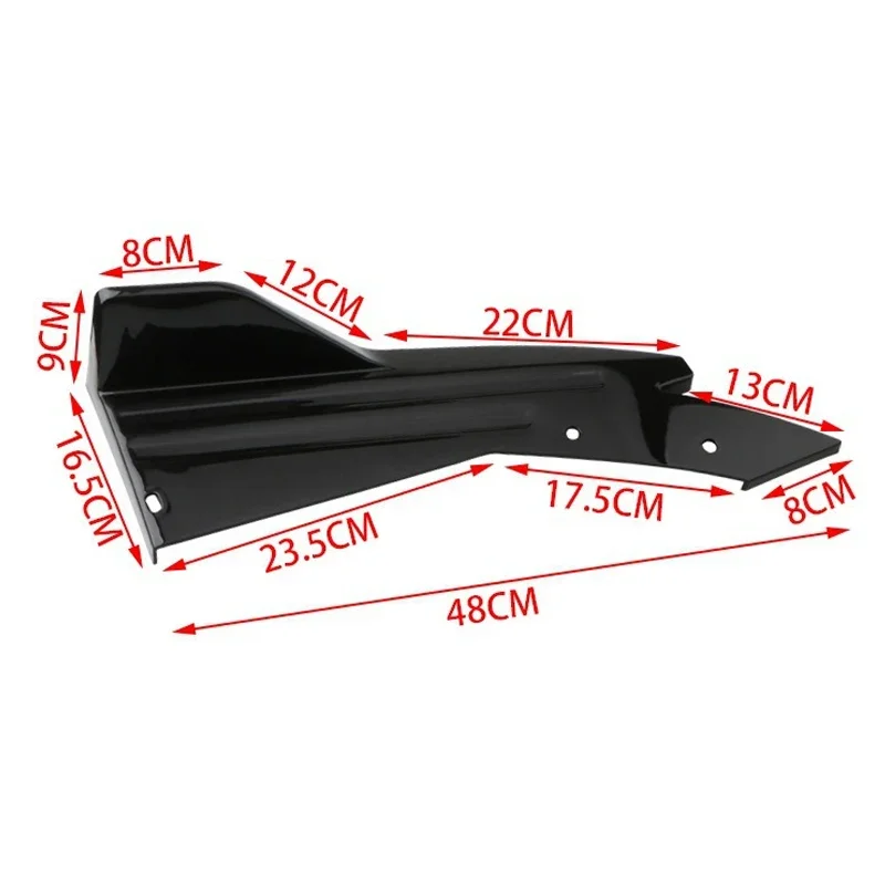 2pcs Car Rear Bumper Lip Modif - Car Accessories Lipa review and price