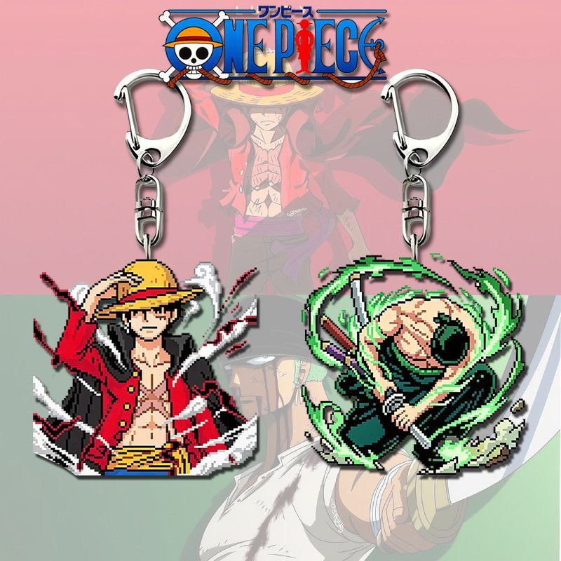 Cartoon One Piece Luffy Zoro A - Car Accessories Parts review and price