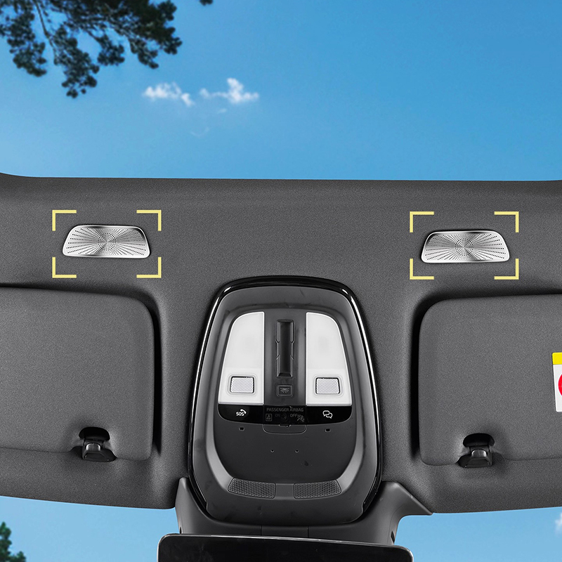 2pcs Car Roof Speaker Cover Si - Volvo Car Accessories Xc90 review and price