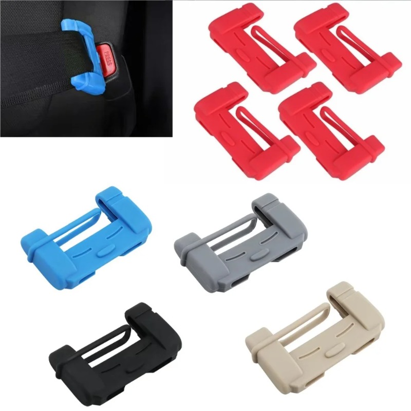 2pcs Car Seat Belt Clip Silico - Car Accessories For Inside review and price