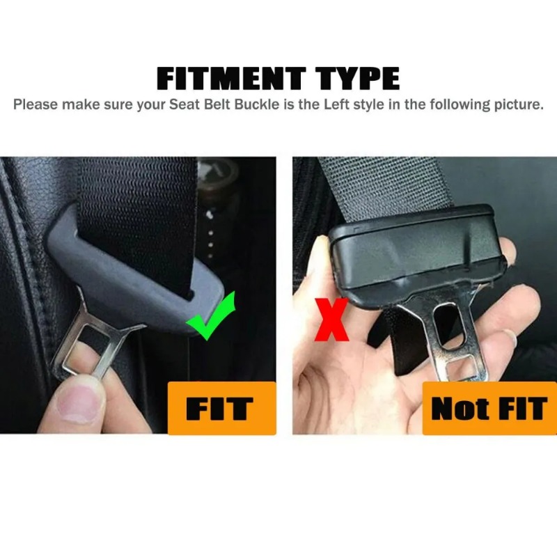 2pcs Car Seat Belt Clip Silico - Car Accessories For Inside review and price