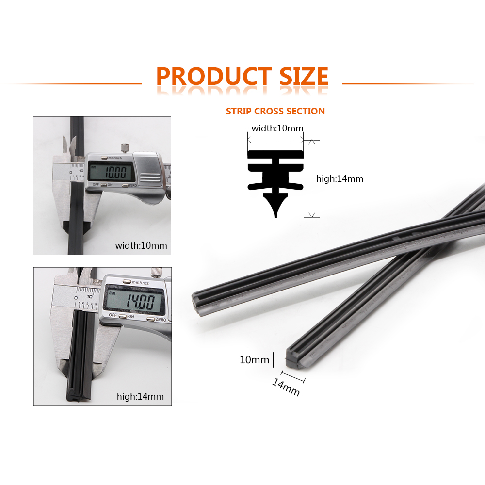 KOSOO 1PCS Car Wiper Blade Ins - Car Accessories Tape review and price