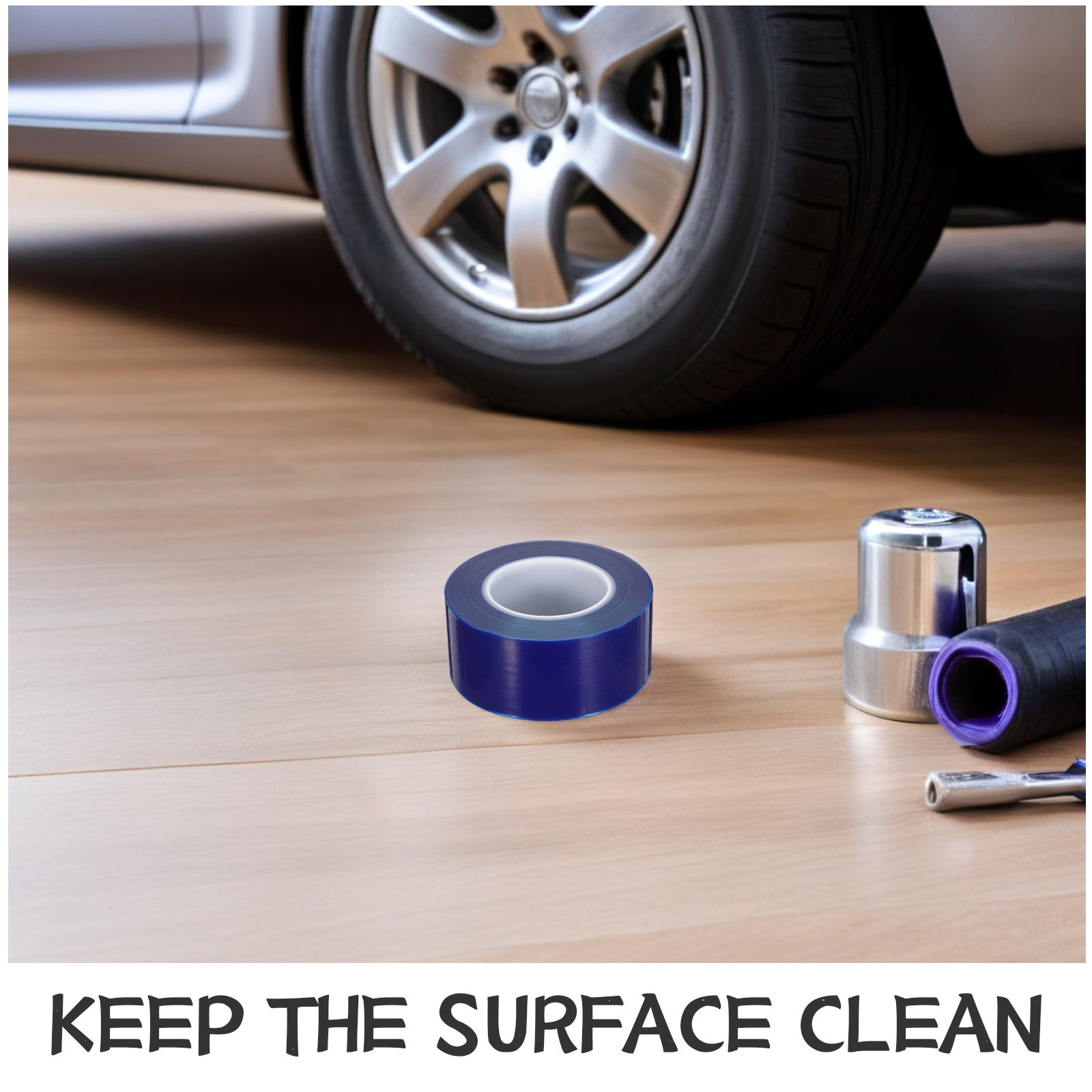 1 Roll Blue Pe Rim Protection  - Car Accessories Tape review and price