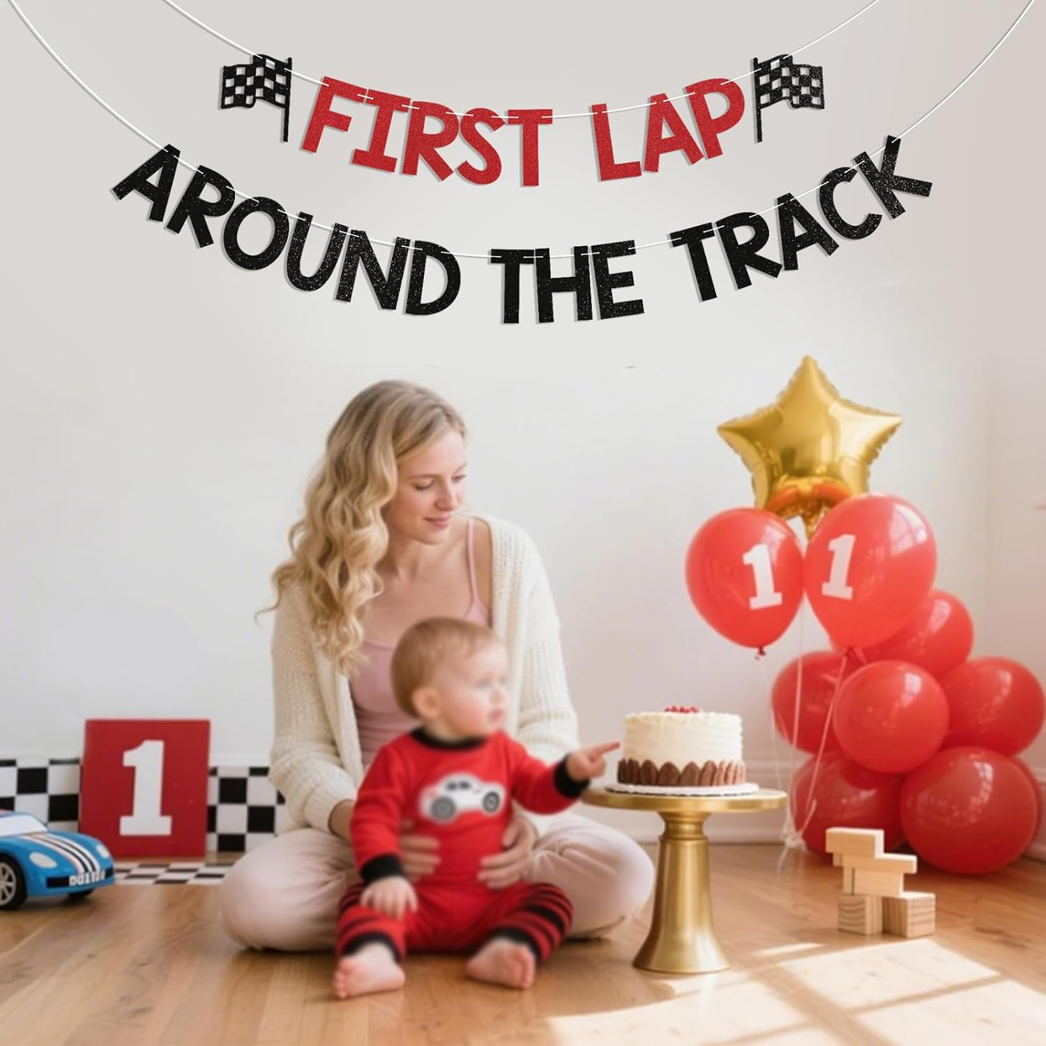 First Lap Around The Track Ban - Car Accessories Banner review and price