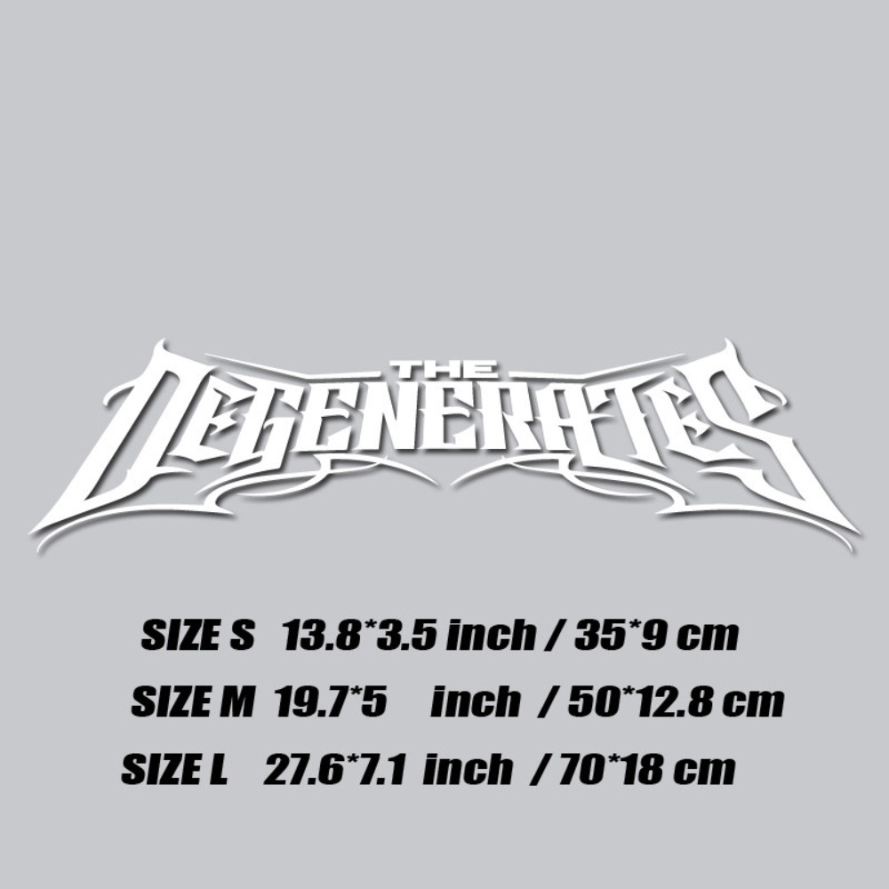 1pc THE DEGENERATES JDM Sport  - Car Accessories Banner review and price