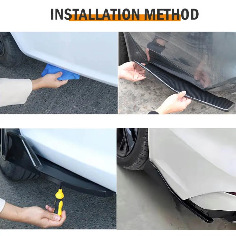 48cm Rear Bumper Splitter Apro - Car Accessories Lipa review and price